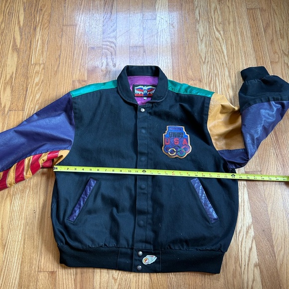 VTG Jeff Hamilton USA Olympics Special Edition Jeep Global Latitudes Jacket XL - Picture 13 of 16